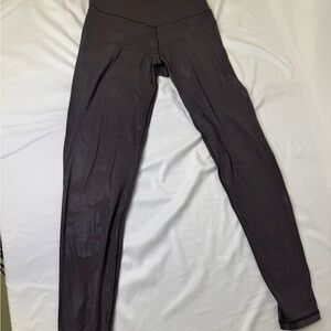 aerie Brown with a silver design High-Waist Leggings